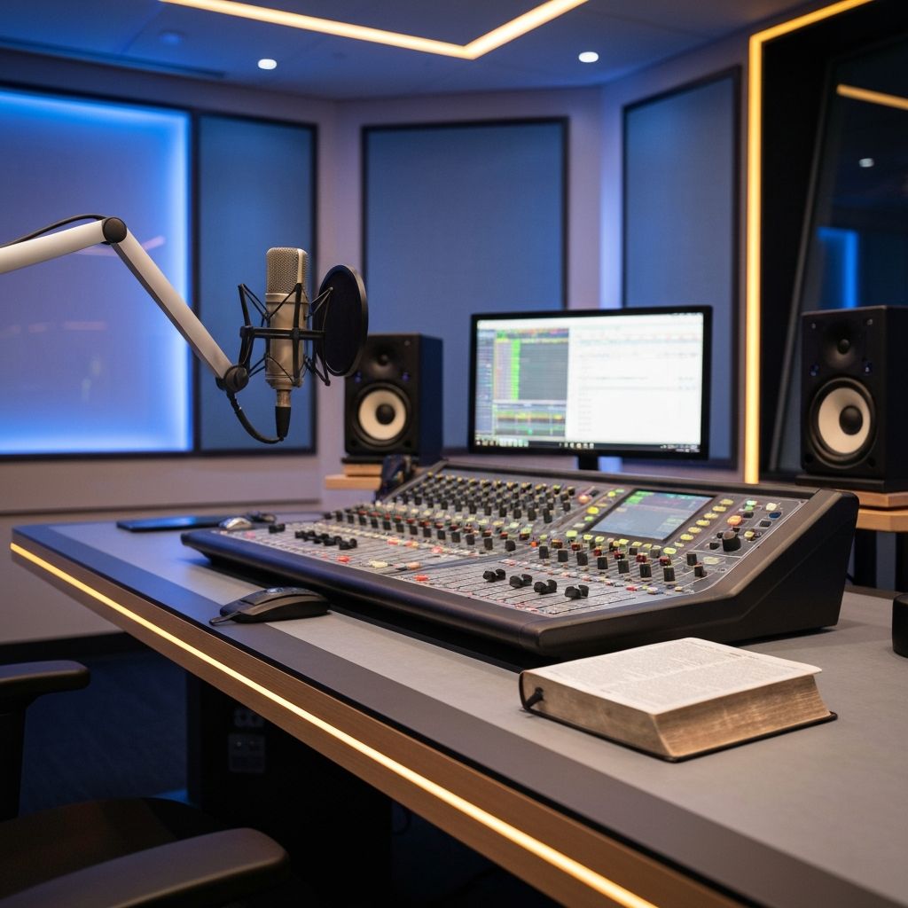 Estudio de Radio Rey de Gloria