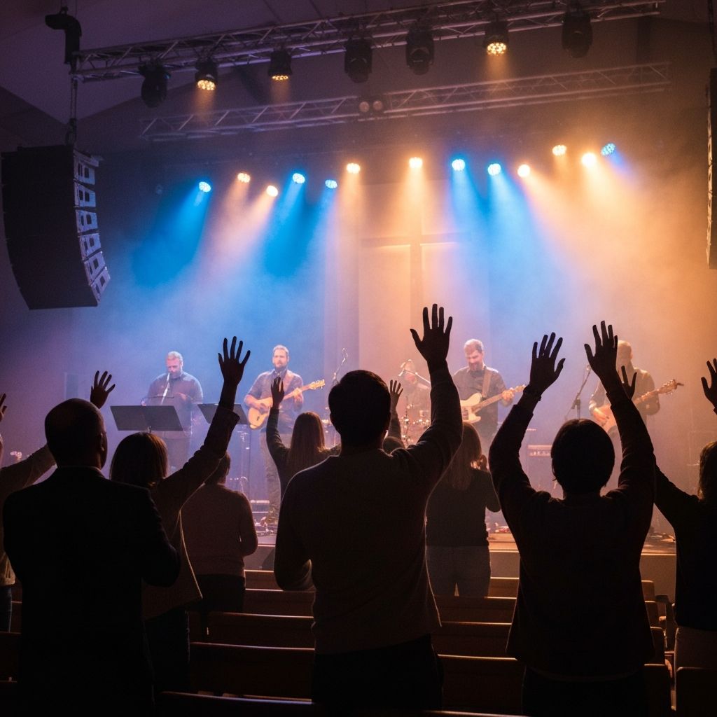 Alabanza en la Iglesia Rey de Gloria